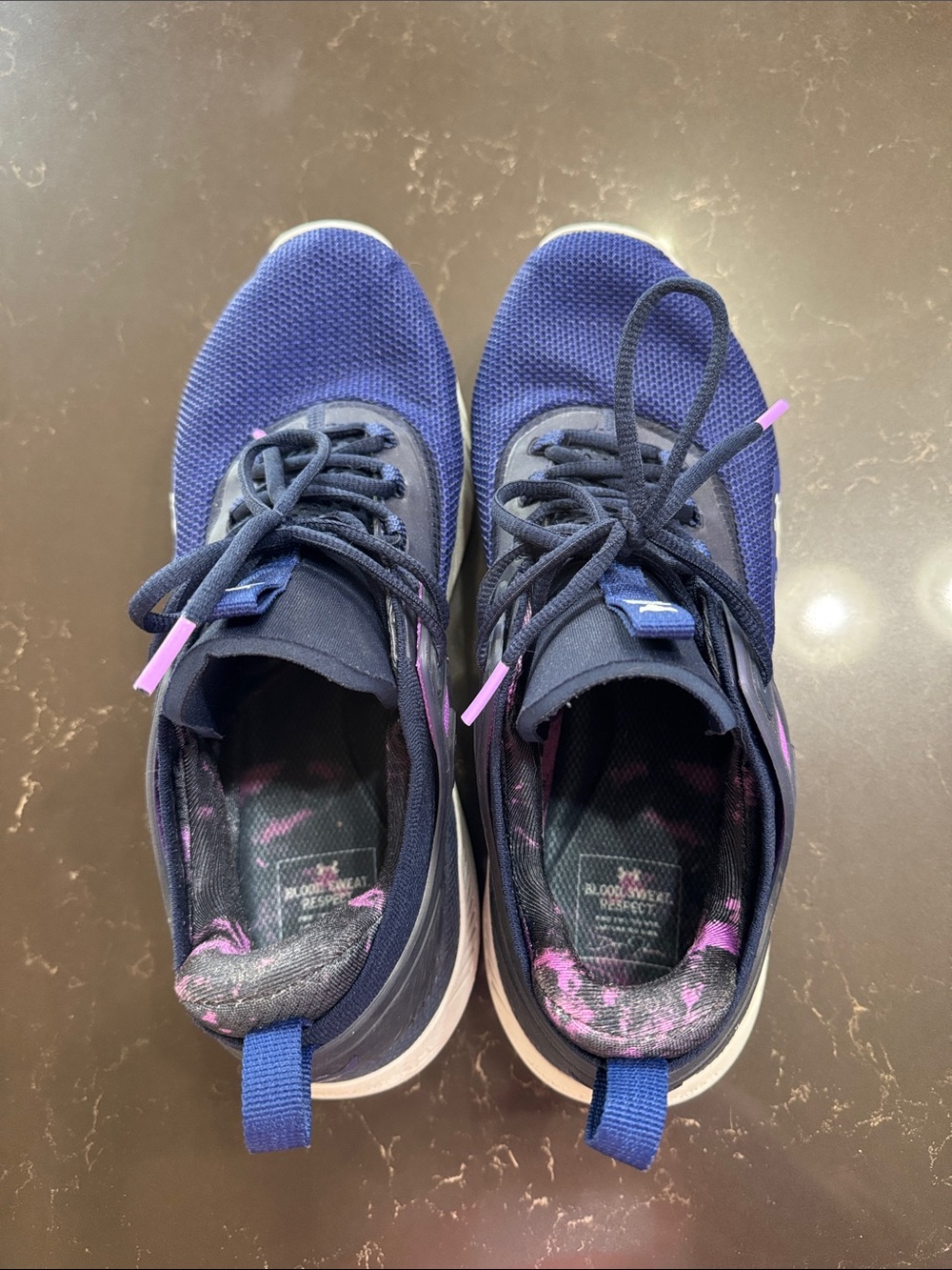 Under Armour Project Rock 5 Disrupt Men’s Shoes - 'Bauhaus Blue/Midnight Navy' - Picture 8 of 9